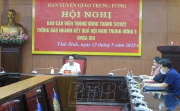 Thông báo nhanh kết quả Hội nghị Trung ương 5 (khóa XIII)