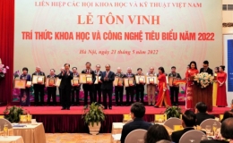 Vinh danh 106 trí thức khoa học công nghệ tiêu biểu 2022