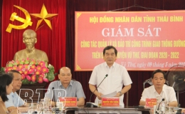 Giám sát công tác quản lý và bảo trì công trình giao thông đường bộ tại huyện Vũ Thư