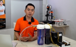 Chế thiết bị biến nước thành nhiên liệu chạy xe