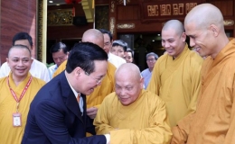 Giáo hội Phật giáo Việt Nam luôn có những đóng góp quan trọng đối với đất nước