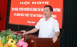 Nâng cao nhận thức về bảo vệ môi trường, bảo đảm trật tự an toàn giao thông