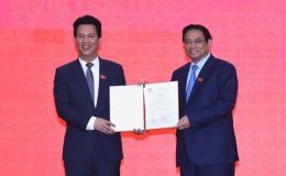 Thủ tướng Phạm Minh Chính trao quyết định bổ nhiệm Bộ trưởng Tài nguyên và Môi trường