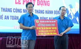 Vũ Thư: Phát động tháng công nhân, tháng hành động về an toàn vệ sinh lao động năm 2023