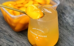 Bổ sung vitamin với trà đào