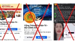 Cảnh báo mạo danh Cổng TTĐT Bộ Công an để lừa đảo