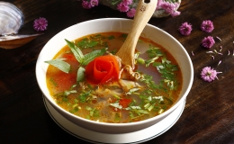Canh riêu trai Bắc Bộ