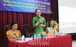 Hội thảo khoa học “Nâng cao chất lượng công tác phát hiện sớm, can thiệp sớm cho trẻ rối loạn phổ tự kỷ tại Thái Bình”