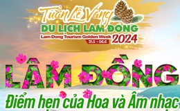 Nhiều sự kiện hấp dẫn tại Tuần lễ Vàng du lịch Lâm Đồng 2024