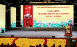 Kỷ niệm trọng thể 100 năm Ngày sinh đồng chí Đào Duy Tùng
