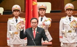 Lãnh đạo các nước chúc mừng Chủ tịch Quốc hội Trần Thanh Mẫn