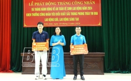 Liên đoàn Lao động huyện Tiền Hải: Phát động tháng công nhân năm 2024