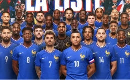 Pháp chốt đội hình dự Euro 2024