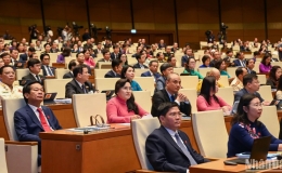 Quốc hội tiến hành quy trình bầu Chủ tịch Quốc hội