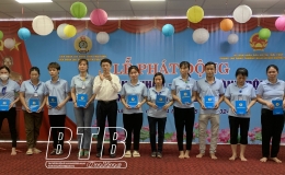 Thái Thụy: Phát động tháng công nhân năm 2024