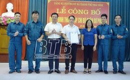 Thành lập Chi bộ Quân sự phường Kỳ Bá