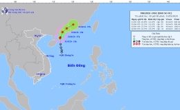 Tin bão trên biển Đông (Cơn bão số 1)