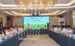 Toạ đàm “Kết nối và hợp tác công tư trong nghiên cứu, chọn tạo và thương mại giống lúa”