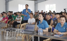 Tuyên truyền, phổ biến pháp luật cho công nhân, người lao động Công ty TNHH Phúc Mậu