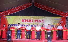 30 gian hàng tham gia chương trình đưa hàng Việt về nông thôn tại huyện Kiến Xương