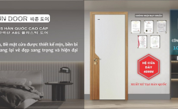 Barun Door: Giải pháp cửa nhựa Hàn Quốc cao cấp cho không gian hiện đại