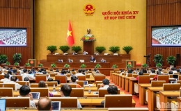 Công bố nghị quyết của Ủy ban Thường vụ Quốc hội và Quốc hội khóa XV