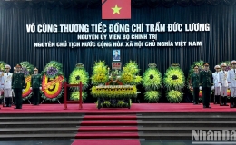 Cử hành trọng thể Lễ truy điệu nguyên Chủ tịch nước Trần Đức Lương