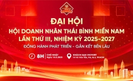 Đại hội Hội Doanh nhân Thái Bình miền Nam, nhiệm kỳ III (2025 - 2027)