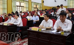 HĐND huyện Đông Hưng: Tổ chức kỳ họp giải quyết công việc phát sinh đột xuất