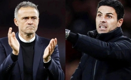 HLV Enrique phản pháo Arteta về phát ngôn Arsenal tốt hơn PSG