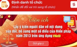 Hơn 4,3 triệu ý kiến góp ý sửa Hiến pháp trên VNeID