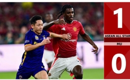 Kết quả bàn thắng ASEAN All Stars vs MU: 1-0 (Giao hữu quốc tế 2025)