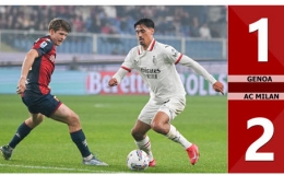 Kết quả bàn thắng Genoa vs AC Milan: 1-2 (Vòng 35 Serie A 2024/25)