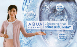 Khám phá công nghệ Aqua Ceramic của bồn cầu INAX: Bí quyết chống bám bẩn vượt trội