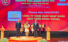 Kingsport từ hành trình gửi trao sức khỏe đến Top 10 Thương hiệu mạnh Quốc gia 2025
