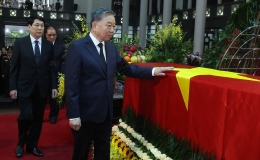 Lễ Quốc tang nguyên Chủ tịch nước Trần Đức Lương