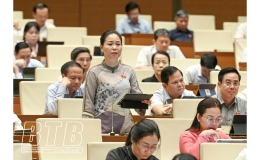 Quốc hội tiếp tục thảo luận về các dự án luật
