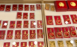 Sáng 22/5, giá vàng tăng lên mức cao nhất hơn 1 tuần qua