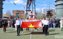 Sôi nổi Đại hội Thể thao sinh viên Việt Nam tại thành phố Saint Petersburg