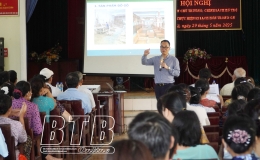 Tập huấn quy trình sản xuất sạch hơn cho người dân, doanh nghiệp làng nghề xã Nguyên Xá