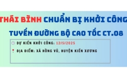 Thái Bình chuẩn bị khởi công tuyến đường bộ cao tốc CT.08
