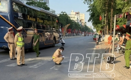 Thành phố Thái Bình: Tai nạn giao thông nghiêm trọng khiến một người tử vong