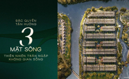 The Global City ra mắt Villa Vườn SOLA với ba mặt giáp sông