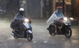 Thời tiết ngày 28/5: Bắc Bộ chiều tối và đêm có mưa vừa, có nơi mưa to kèm dông