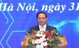 Thủ tướng Phạm Minh Chính dự Lễ khai trương Cổng Pháp luật quốc gia