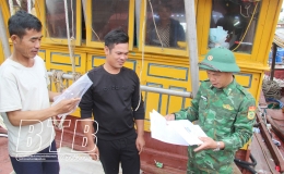 Tiền Hải: Sản lượng thủy sản giám sát qua cảng cá cửa Lân đạt trên 170 tấn