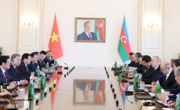 Tổng Bí thư Tô Lâm hội đàm với Tổng thống Azerbaijan Ilham Aliyev
