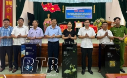 Trao tặng thiết bị nước sạch tại một số địa phương