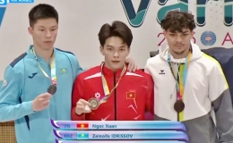 Việt Nam giành Huy chương vàng Cúp Thể dục dụng cụ thế giới