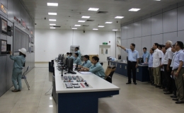 Ủy ban Mặt trận Tổ quốc tỉnh tham quan công tác bảo vệ môi trường tại Nhà máy Nhiệt điện Hải Phòng.